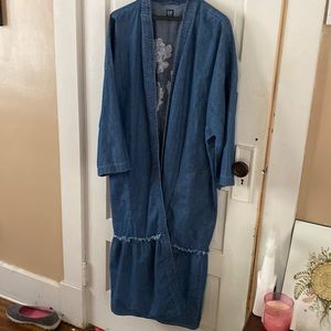 Gap XXL denim Duster